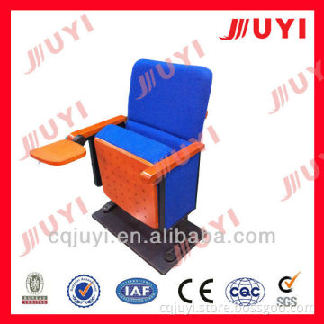 2013 new wooden tablet Theater home auditorium lecture conferrence soft fabric chair JY-600